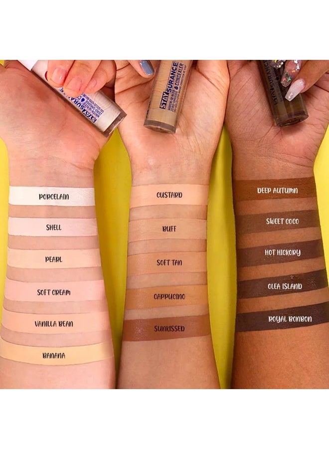 J.Cats Staysurance Water-Sealed Zero-Smudge Concealer 106 Banana 6.5g - Image 3
